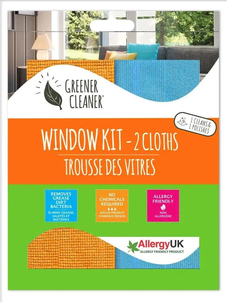 Trousse de nettoyage et polissage pour vitres et miroirs - Savonnerie Escale Nature