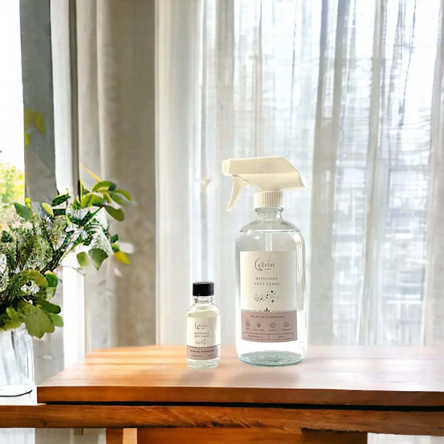 Nettoyant tout-usage naturel bois de rose et pamplemousse - Savonnerie Escale Nature
