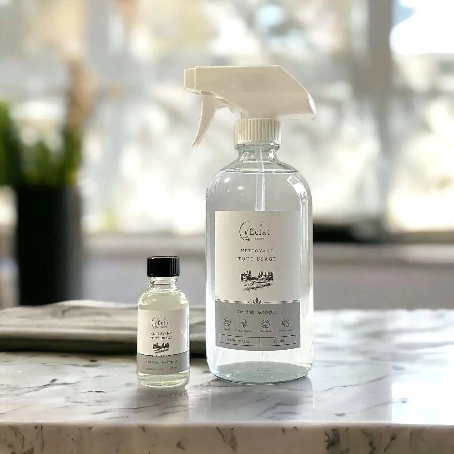 Nettoyant tout-usage naturel conifères et eucalyptus - Savonnerie Escale Nature