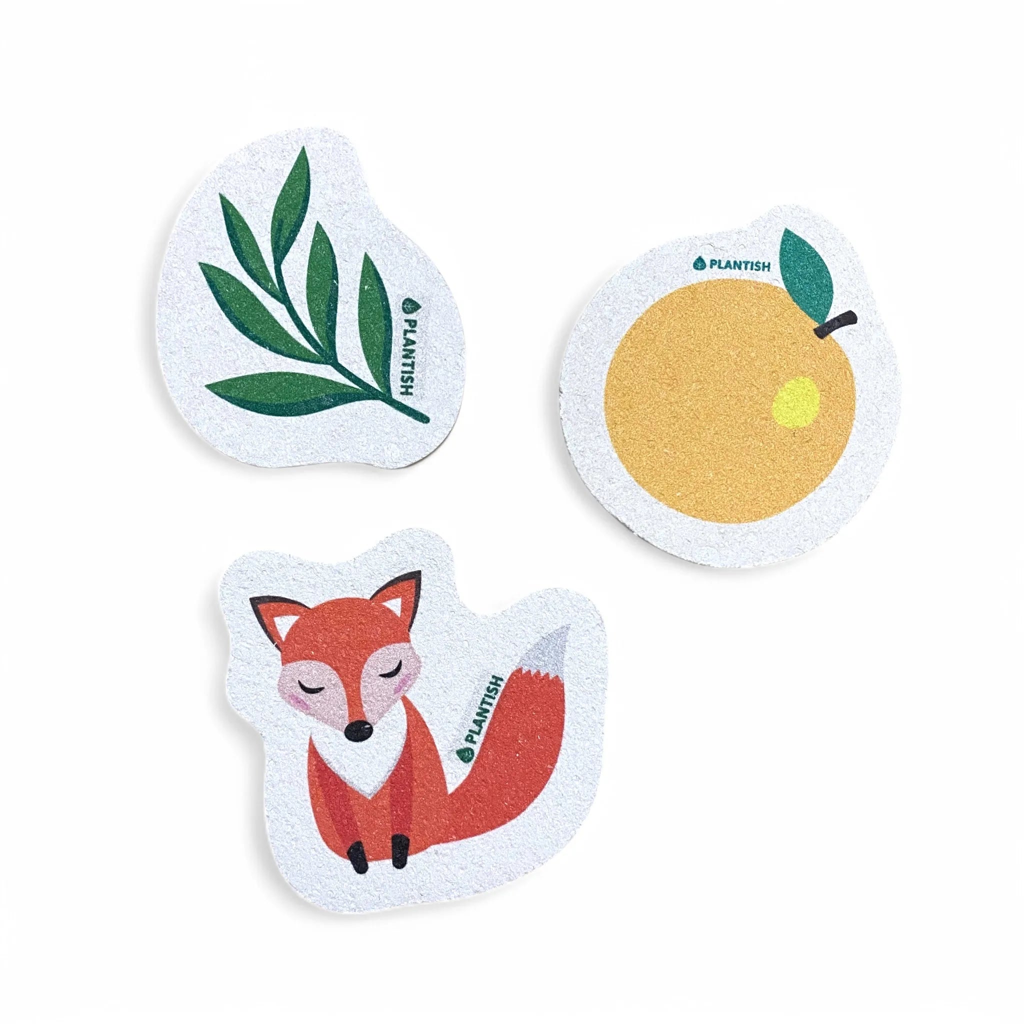 Ensemble de 3 éponges écologiques