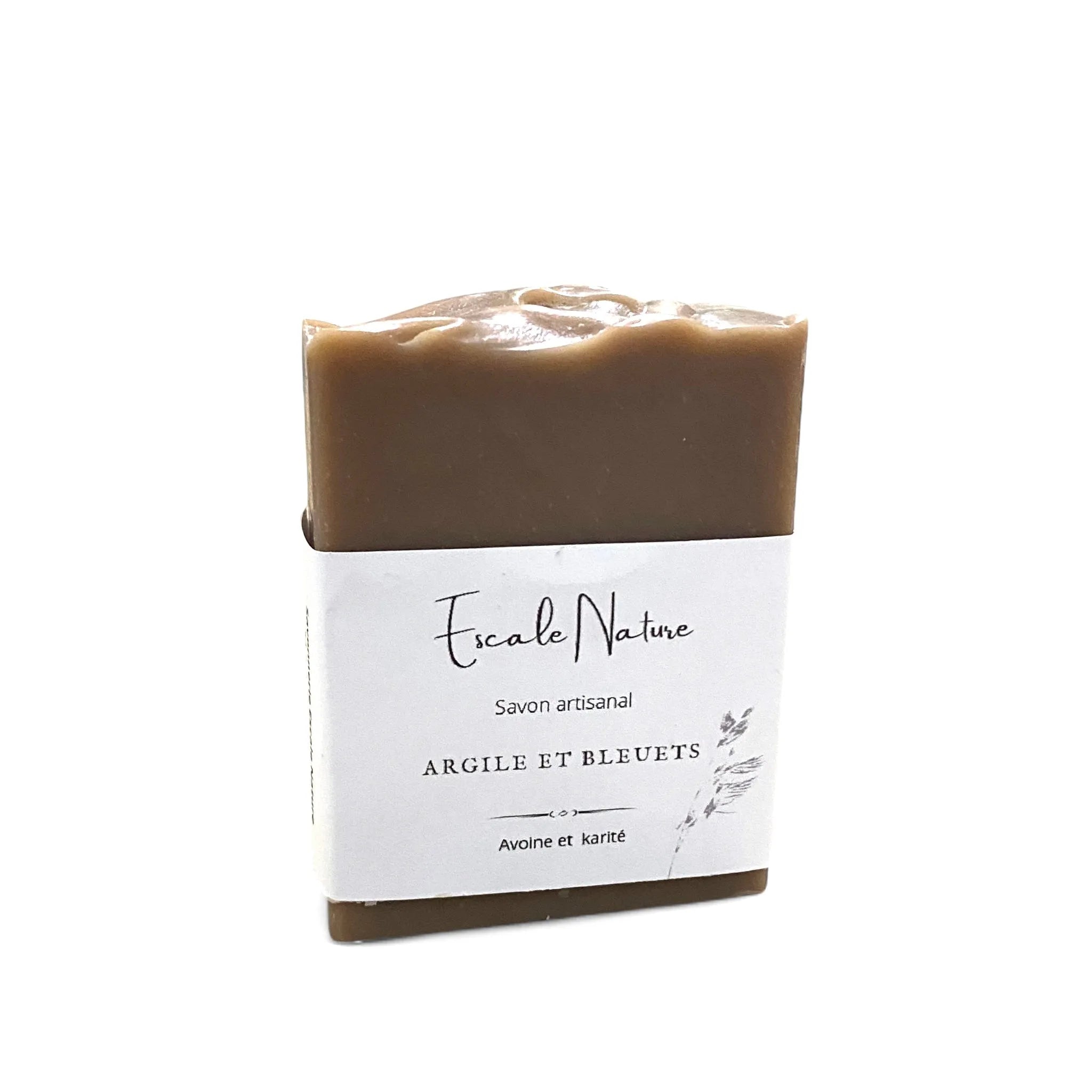 Savon argile et bleuets