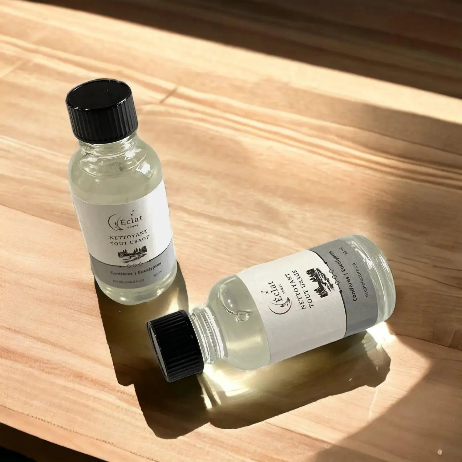 Recharge nettoyant tout-usage naturel et écologique conifères et eucalyptus - Savonnerie Escale Nature