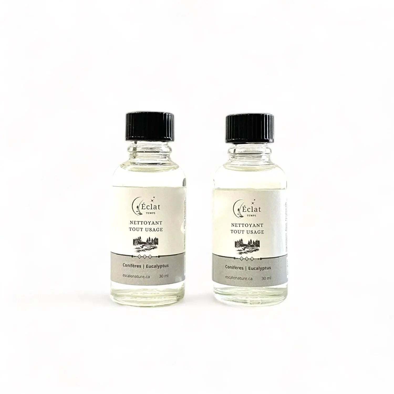 Recharge nettoyant tout-usage naturel et écologique conifères et eucalyptus - Savonnerie Escale Nature