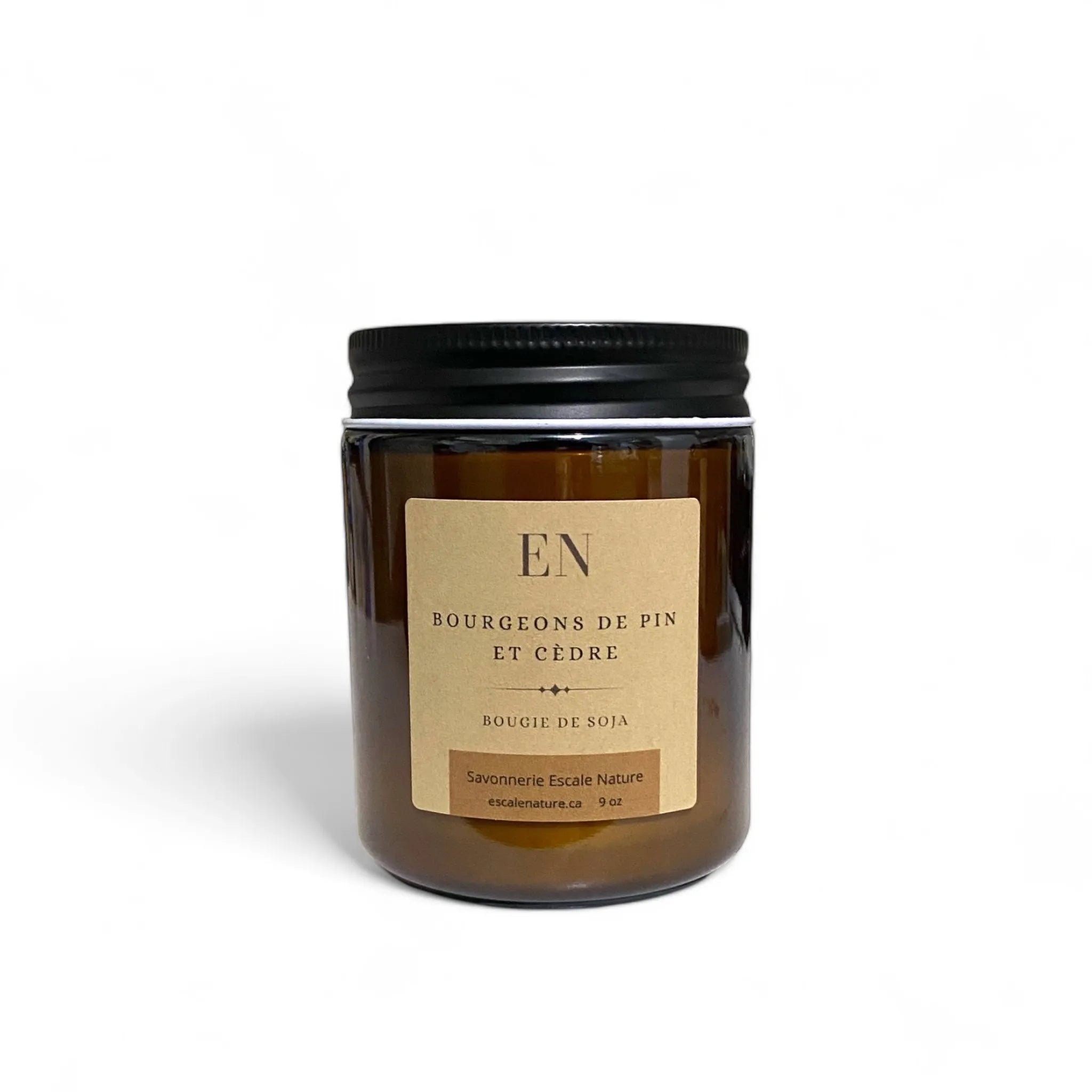 10% de rabais à l'achat de 3 bougies de soja naturelles fait au Québec
