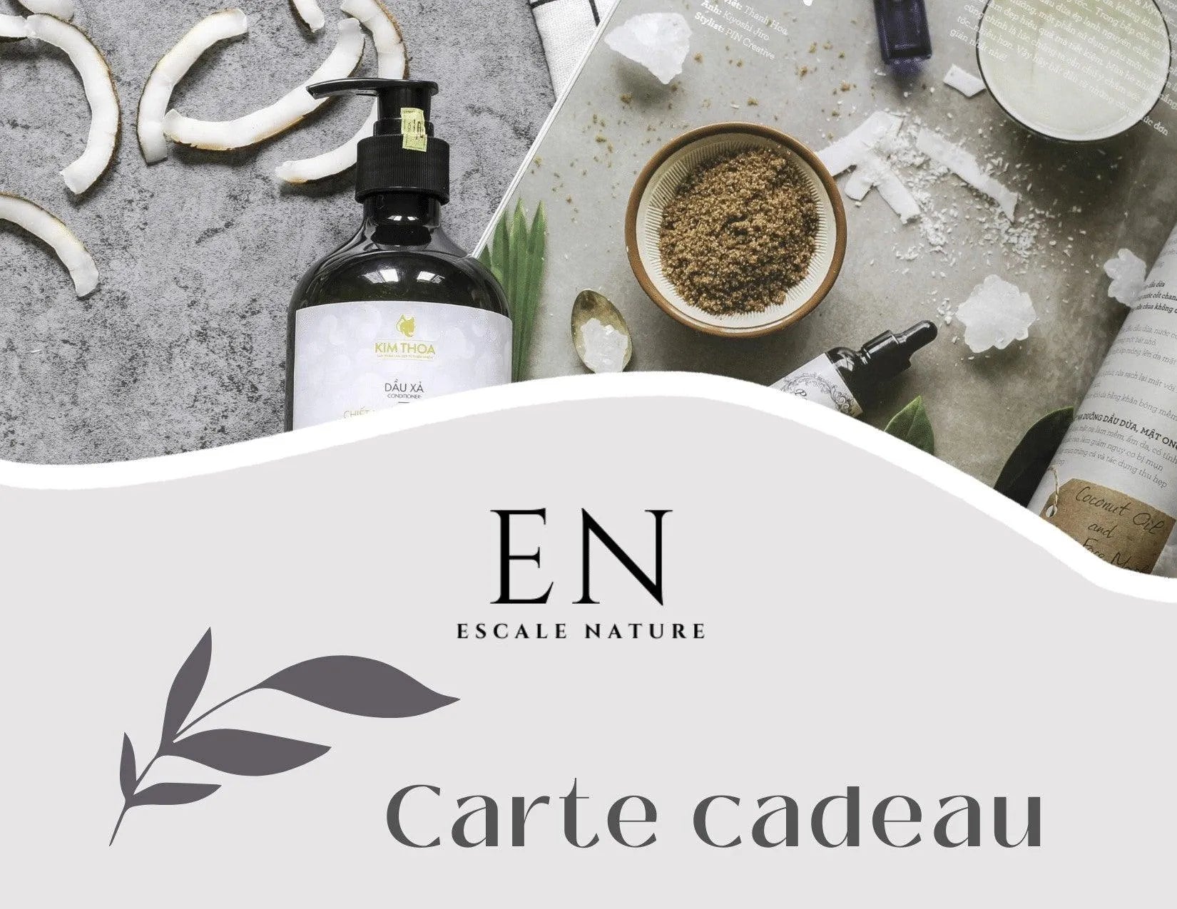 Carte cadeau virtuelle Savonnerie Escale Nature - Savonnerie Escale Nature