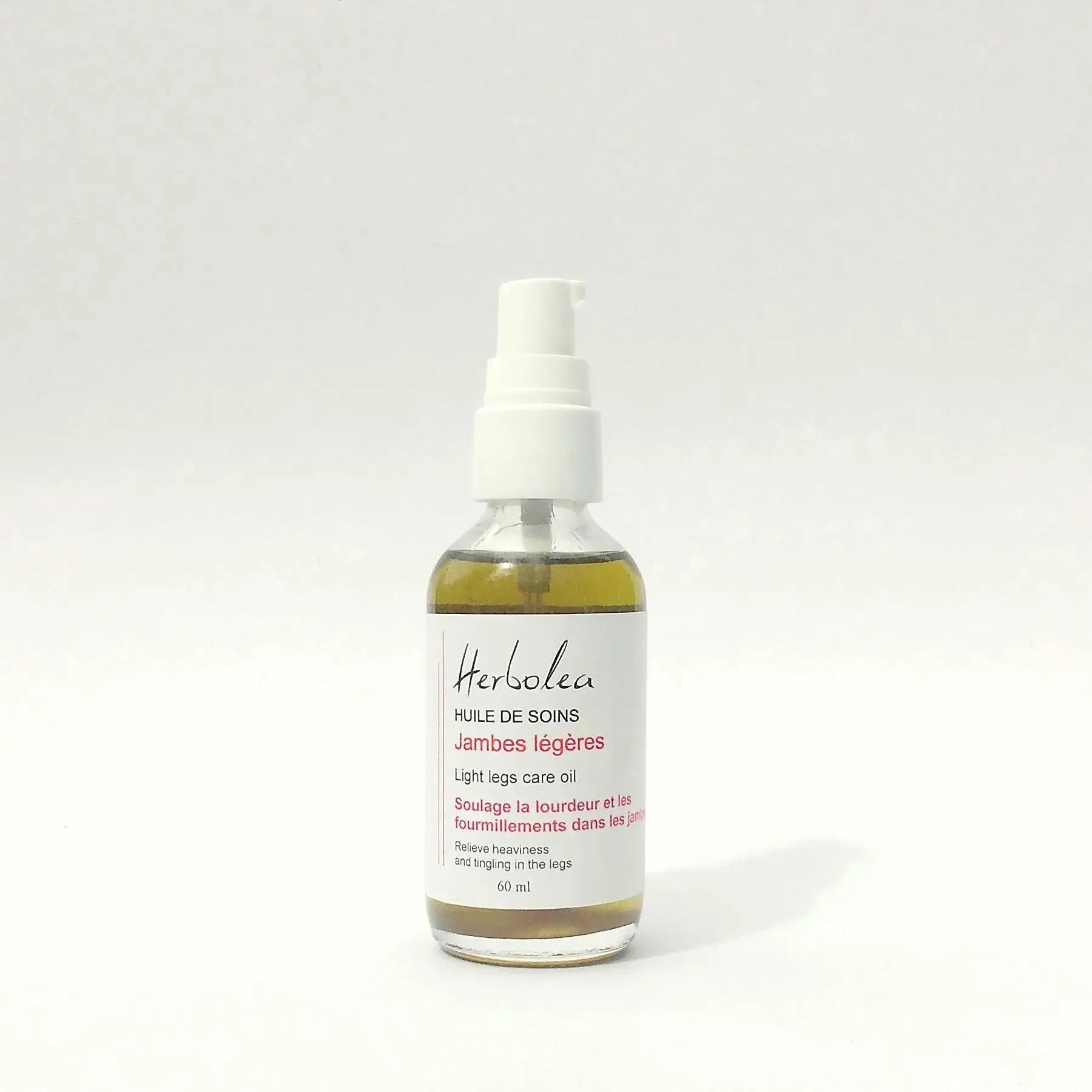 Huile de soins jambes légères - Savonnerie Escale Nature