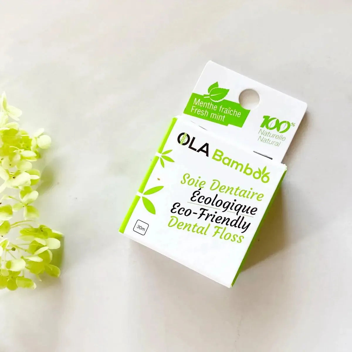 Soie dentaire écologique - Savonnerie Escale Nature