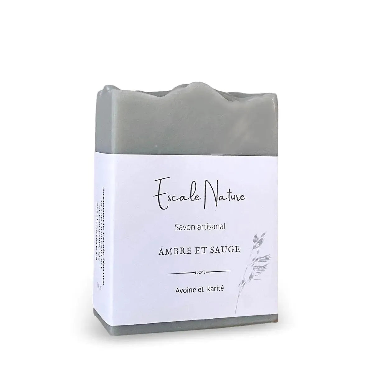 Savon ambre et sauge - Savonnerie Escale Nature