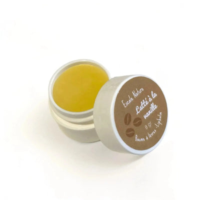 Baume à lèvres - Latté à la vanille - Savonnerie Escale Nature