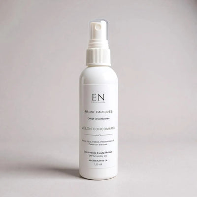 Brume parfumée naturelle corps et ambiance - Melon et concombre - Savonnerie Escale Nature au Québec