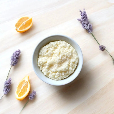 Cake vaisselle lavande tangerine - Savon à vaisselle solide et naturel - Savonnerie Escale Nature