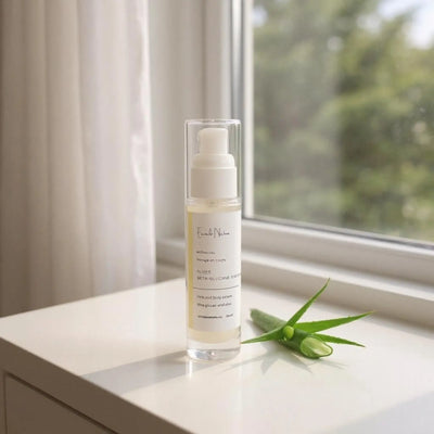 Sérum gel visage et corps naturel - Aloès et probiotique d'avoine - Savonnerie Escale Nature au Québec