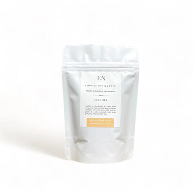 Bain hydratant pétillant naturel avec avoine - Agrumes - Savonnerie Escale Nature