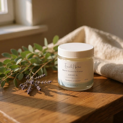 Beurre fouetté naturel pour le corps et les pieds à l'arnica et eucalyptus - Savonnerie Escale Nature