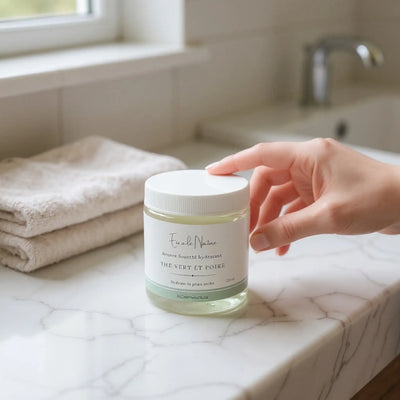Beurre fouetté hydratant pour le corps thé vert et poire - Savonnerie Escale Nature