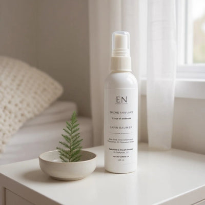 Brume parfumée corps et ambiance - naturelle Sapin baumier - Savonnerie Escale Nature au Québec