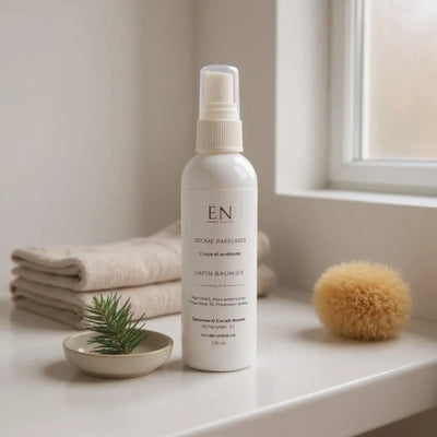 Brume parfumée corps et ambiance - naturelle Sapin baumier - Savonnerie Escale Nature au Québec