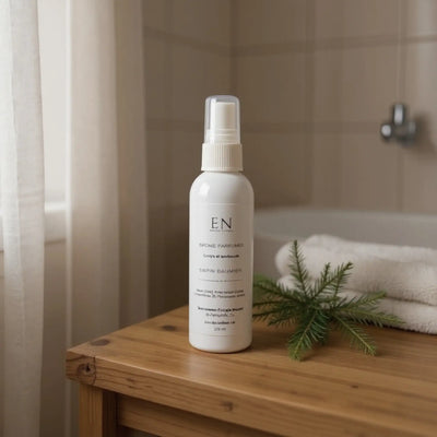 Brume parfumée corps et ambiance - naturelle Sapin baumier - Savonnerie Escale Nature au Québec