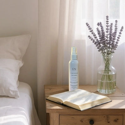 Brume parfumée relaxante naturelle corps et ambiance - Lavande - Savonnerie Escale Nature au Québec