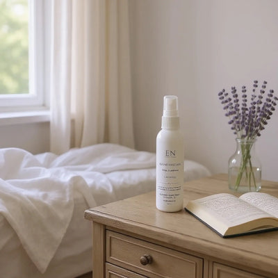 Brume parfumée relaxante naturelle corps et ambiance - Lavande - Savonnerie Escale Nature au Québec