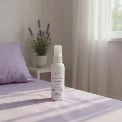 Brume parfumée relaxante naturelle corps et ambiance - Lavande - Savonnerie Escale Nature au Québec