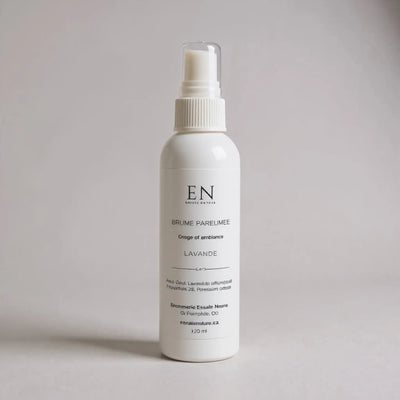 Brume parfumée relaxante naturelle corps et ambiance - Lavande - Savonnerie Escale Nature au Québec