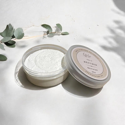 Pâte à récurer  naturelle à la pierre ponce pour la maison écologique par Savonnerie Escale Nature au Québec