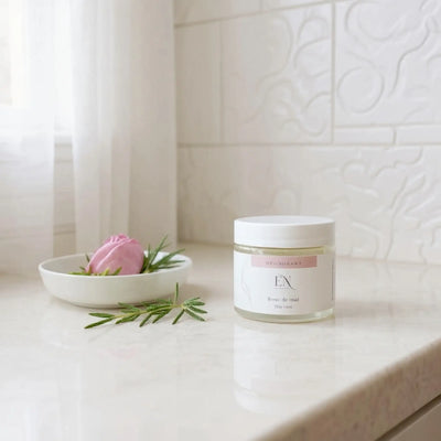 Déodorant crème naturel et efficace à l'avoine et à la rose de mai fait au Québec par Savonnerie Escale Nature