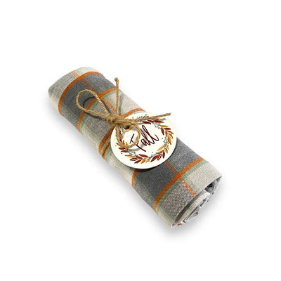 Linge de cuisine - Linge à vaisselle motifs d'automne - Savonnerie Escale Nature