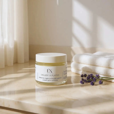 Onguent naturel de plantain par Savonnerie Escale Nature au Québec