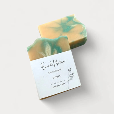 Savon naturel et artisanal yuzu - Savon solide par Savonnerie Escale Nature au Québec