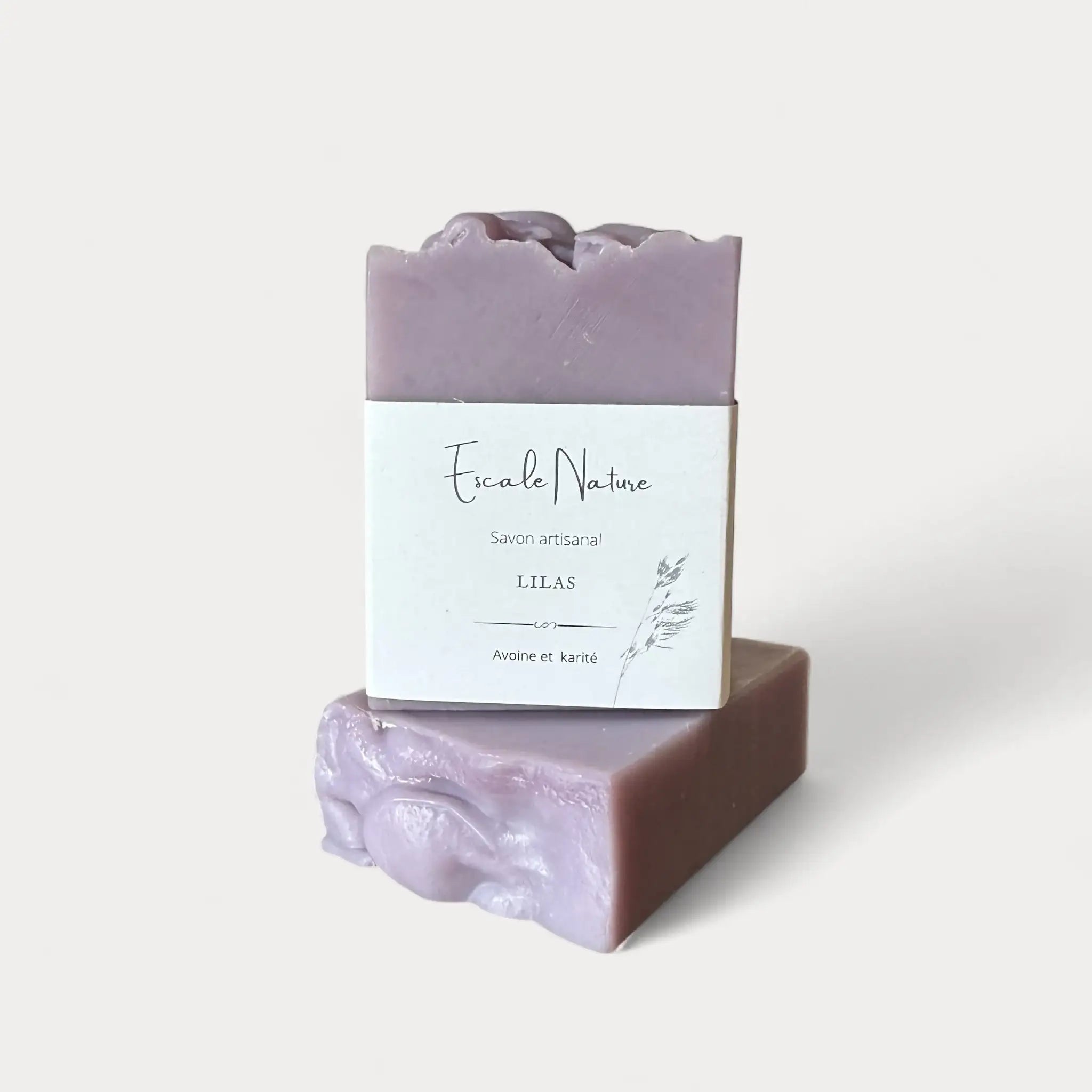 Savon floral naturel lilas - Savonnerie Escale Nature au Québec