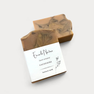 Savon naturel et artisanal cachemire par Savonnerie Escale Nature au Québec