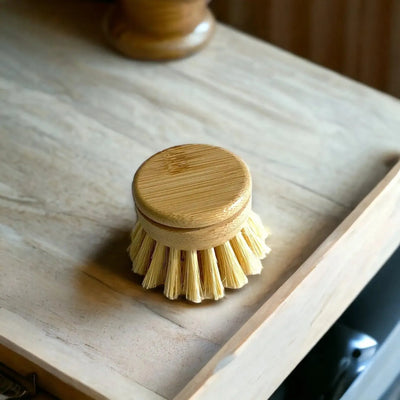 Brosse à vaisselle en bamboo - Savonnerie Escale Nature