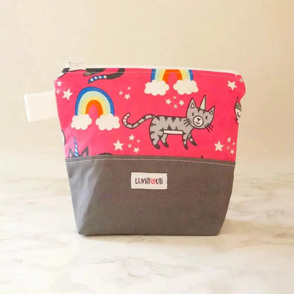 Sac à sandwich réutilisable, sac à collation, sac à cosmétique - modèles variés - Savonnerie Escale Nature