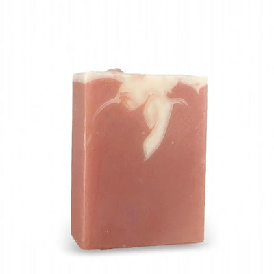 Savon floral pour femme naturel et artisanal fleurs de cerisier avec avoine et beurre de karité - Savon solide par Savonnerie Escale Nature au Québec
