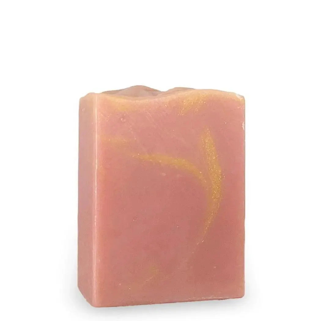 Savon artisanal naturel bois de rose et pamplemousse avec avoine et karité - Savon solide par Savonnerie Escale Nature au Québec