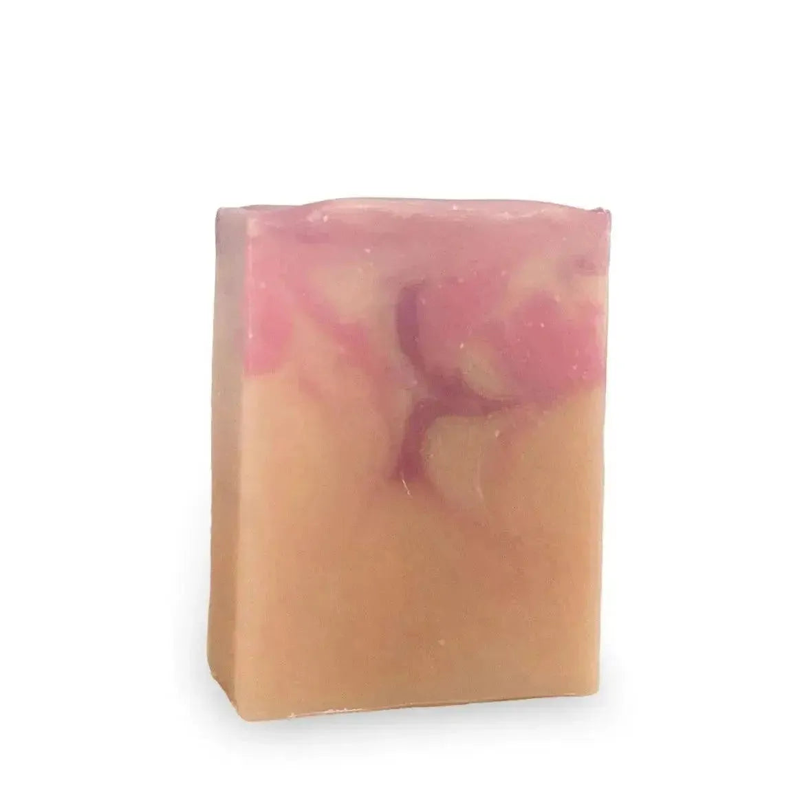 Savon naturel et artisanal pêches et cerises. Savon hydratant solide fait au Québec par Savonnerie Escale Nature